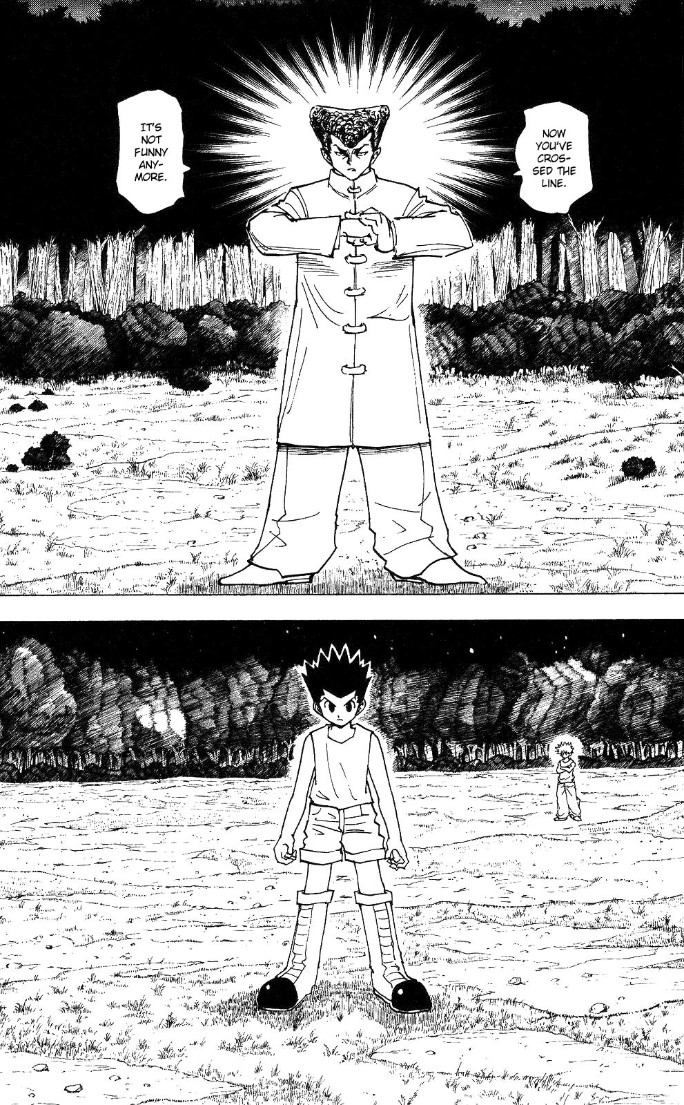 Hunter x Hunter Manga Chapter 206 page 6 - A Real Fight