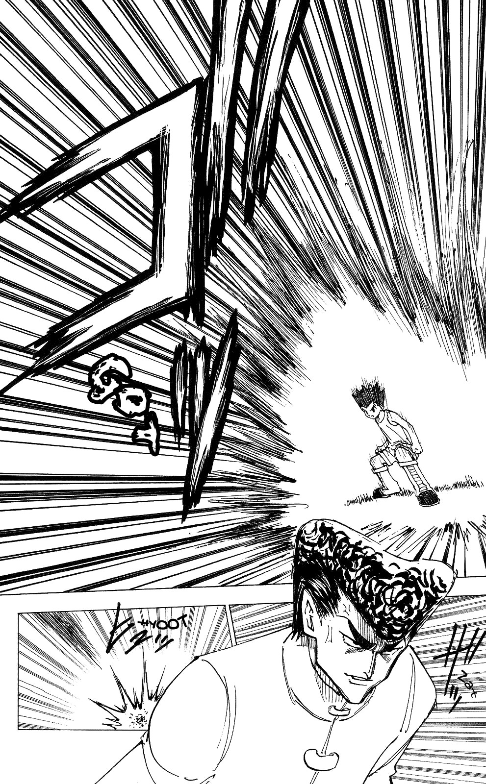 Hunter x Hunter Manga Chapter 206 page 7 - A Real Fight