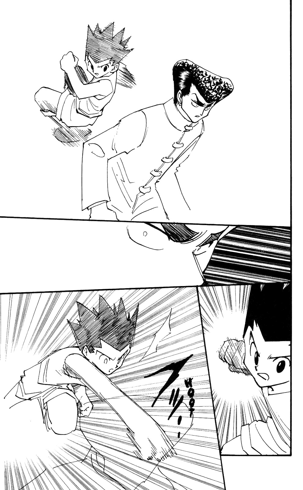Hunter x Hunter Manga Chapter 206 page 8 - A Real Fight