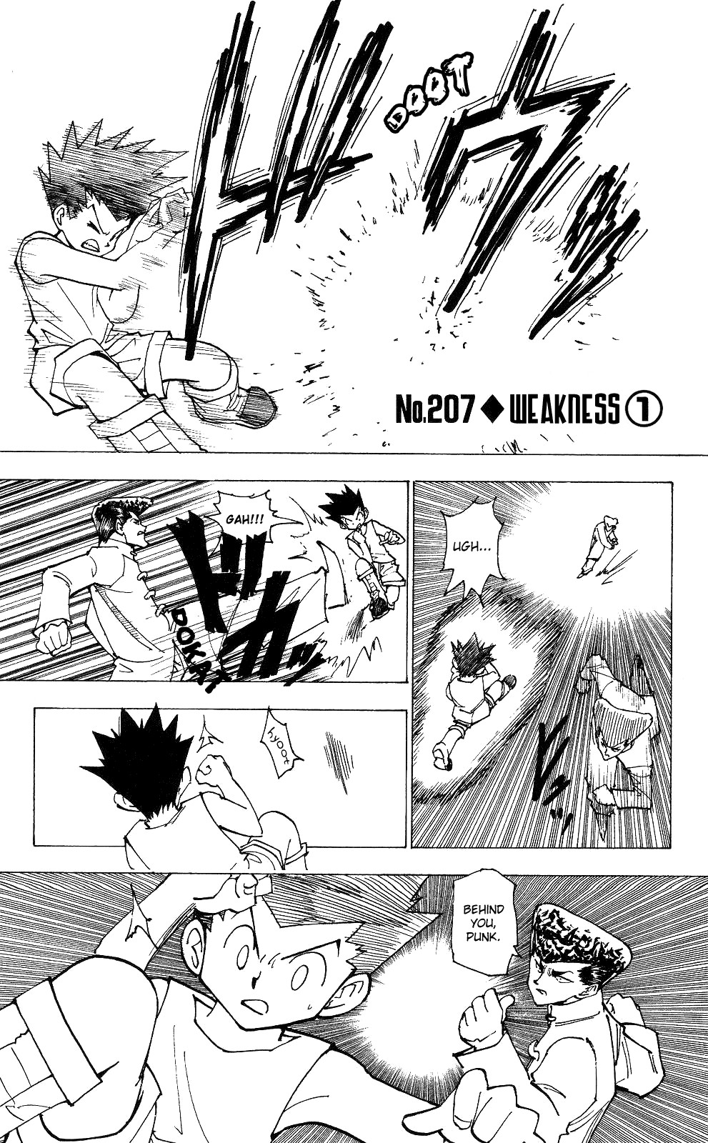 Hunter x Hunter Manga Chapter 207 page 1 - Weakness: Part 1