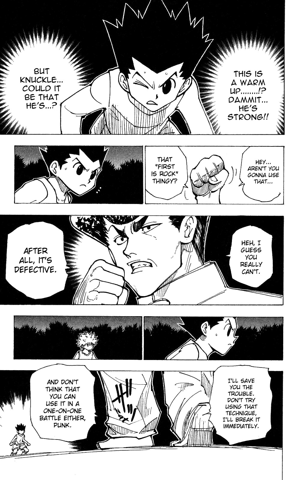 Hunter x Hunter Manga Chapter 207 page 3 - Weakness: Part 1