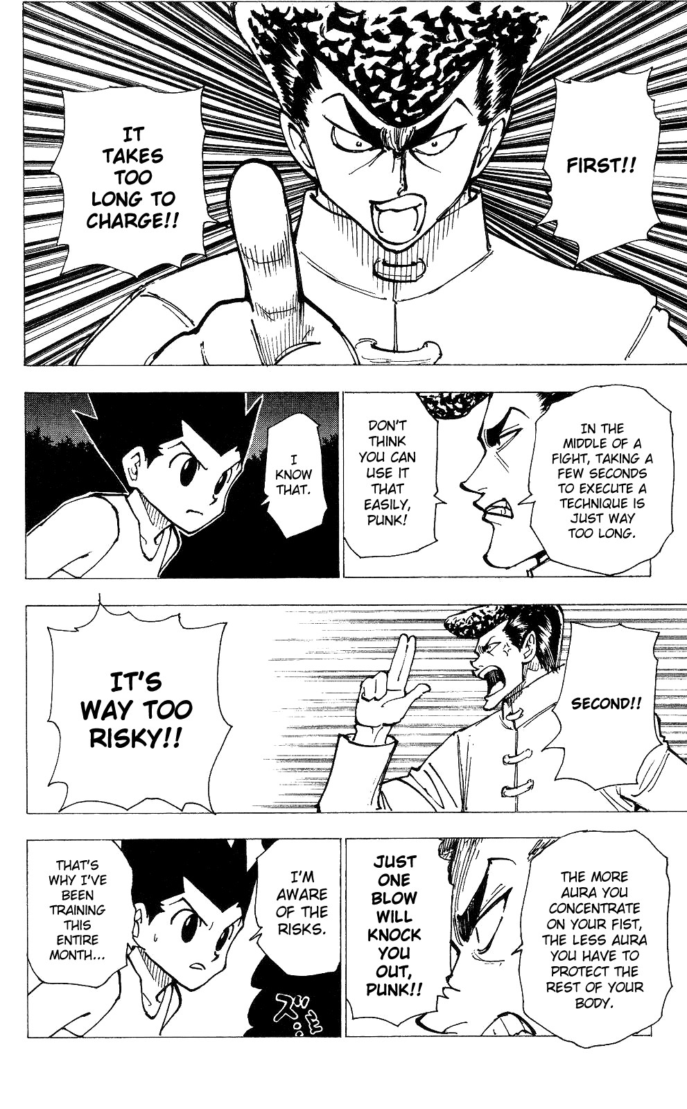Hunter x Hunter Manga Chapter 207 page 6 - Weakness: Part 1