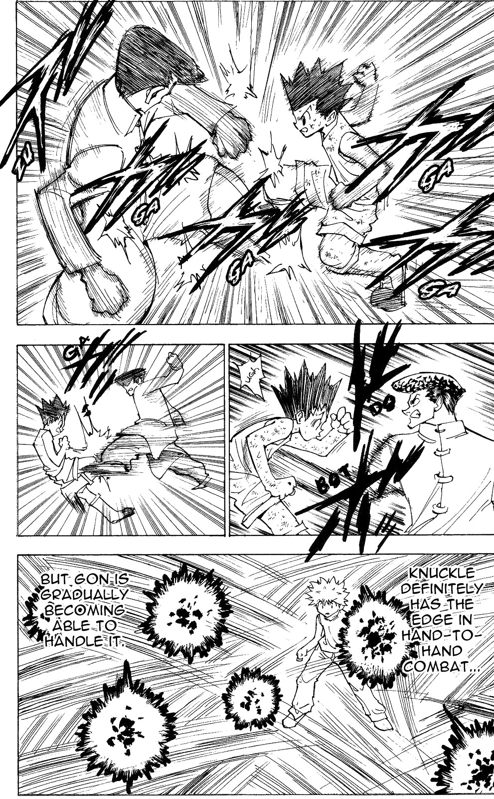 Hunter x Hunter Manga Chapter 208 page 10 - Weakness: Part 2