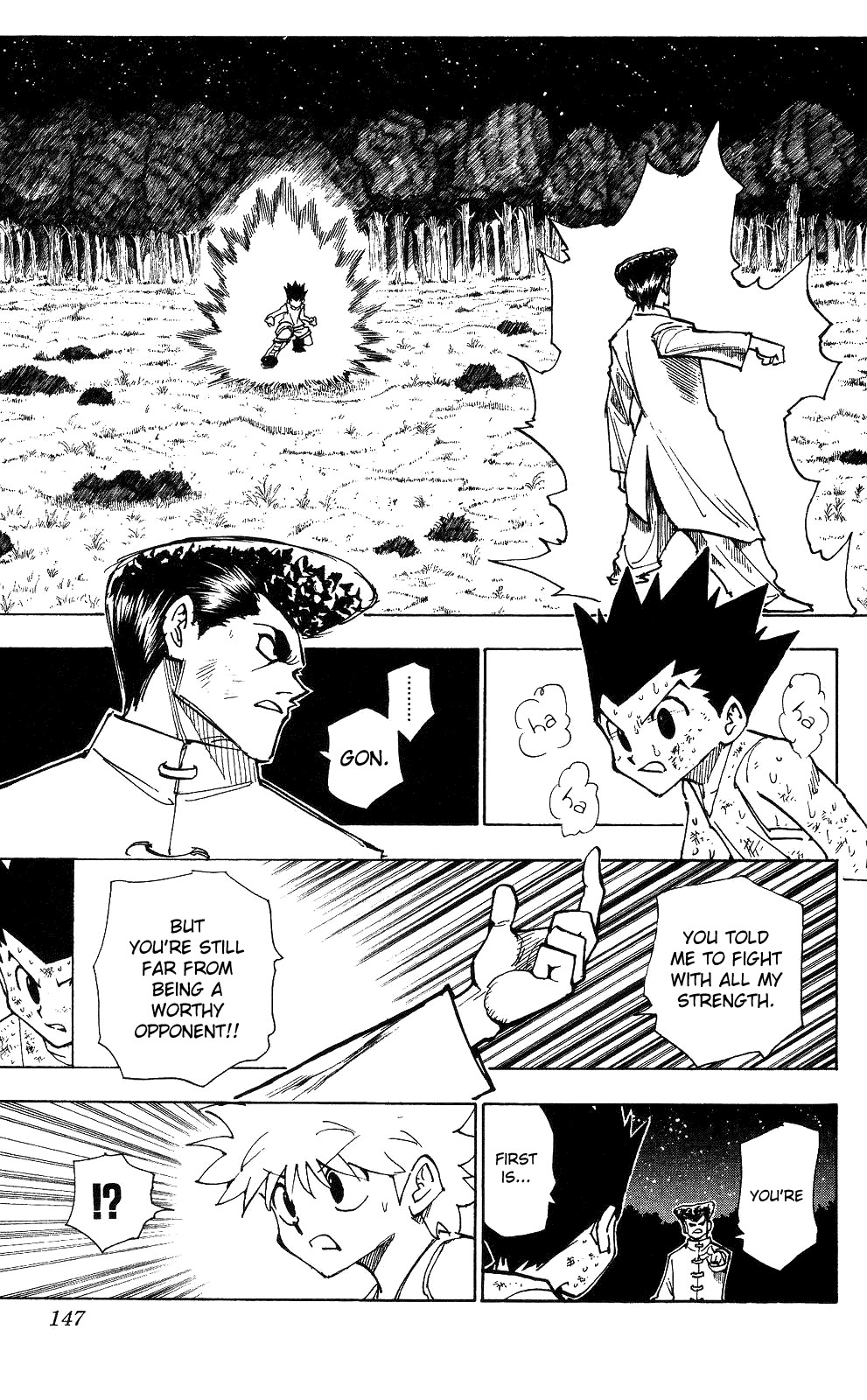 Hunter x Hunter Manga Chapter 208 page 13 - Weakness: Part 2