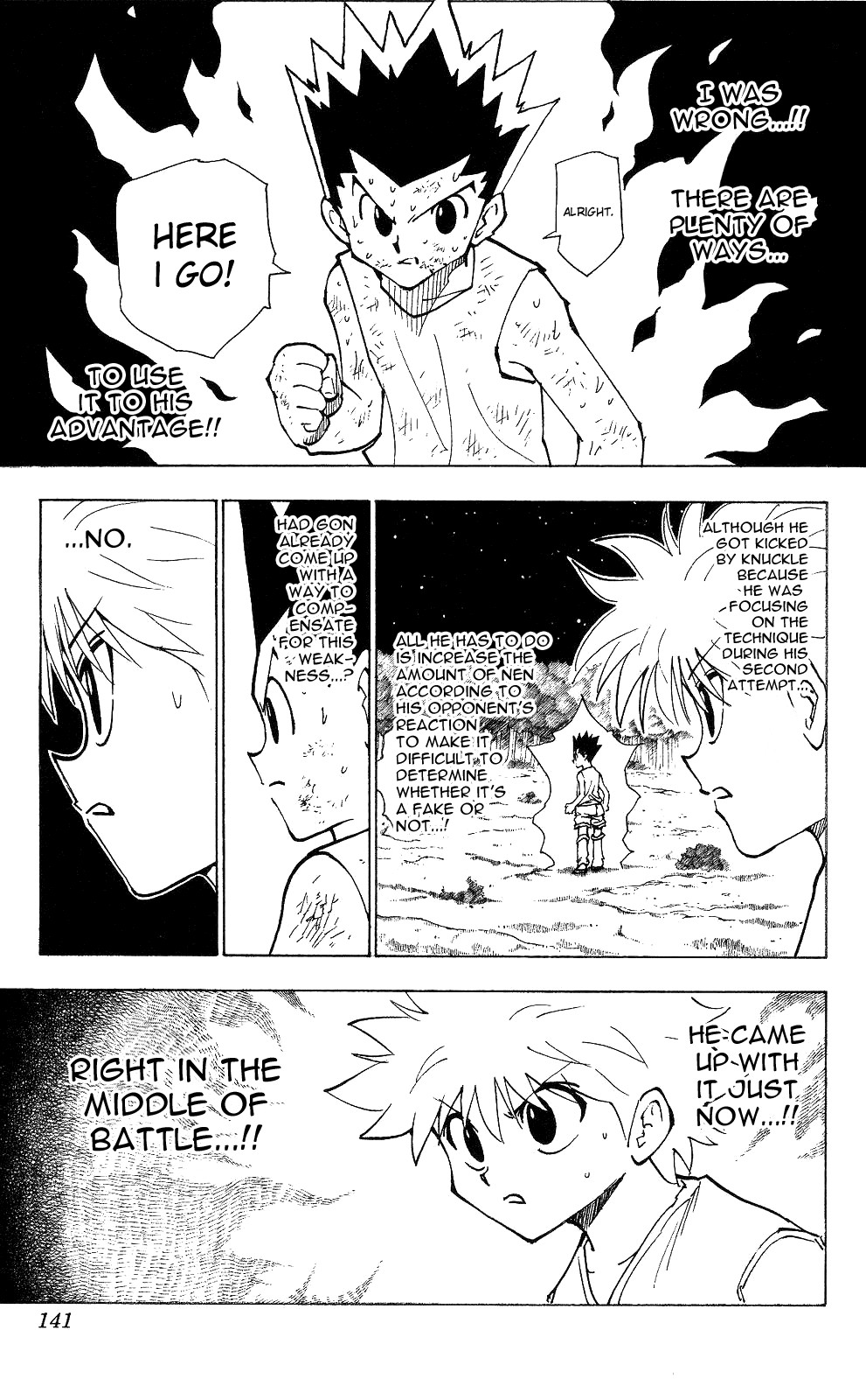 Hunter x Hunter Manga Chapter 208 page 7 - Weakness: Part 2