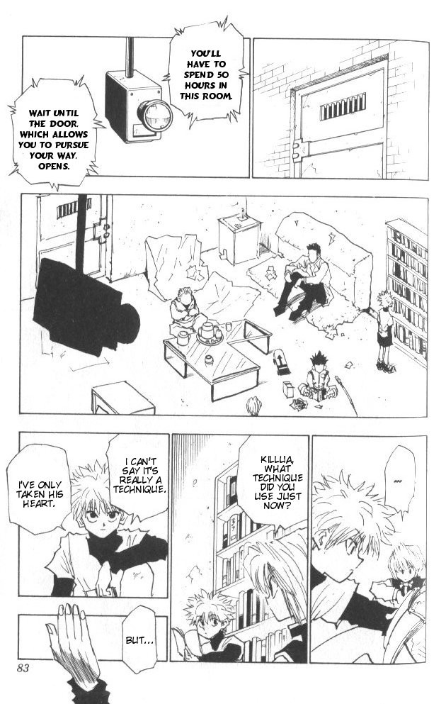 Hunter x Hunter Manga Chapter 21 page 18 - Resolution