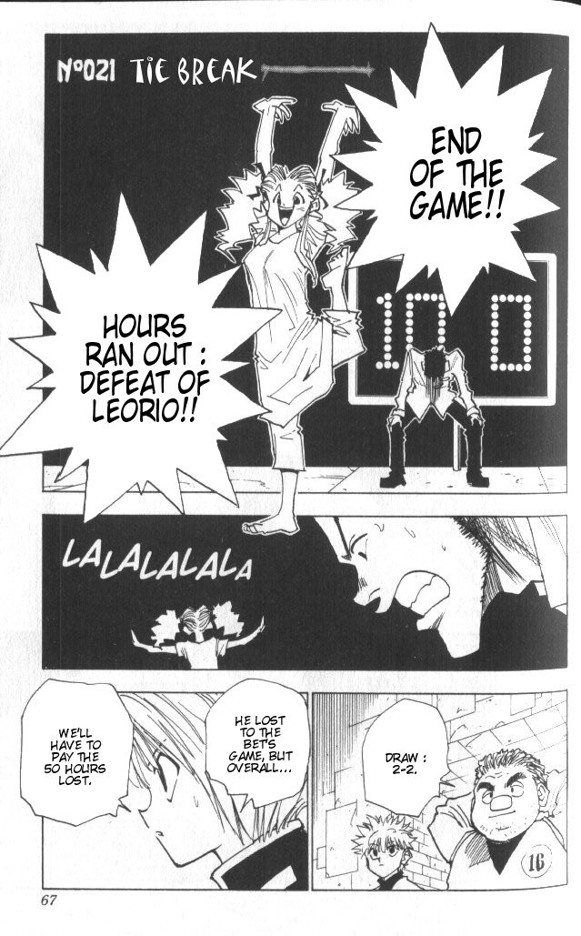 Hunter x Hunter Manga Chapter 21 page 2 - Resolution