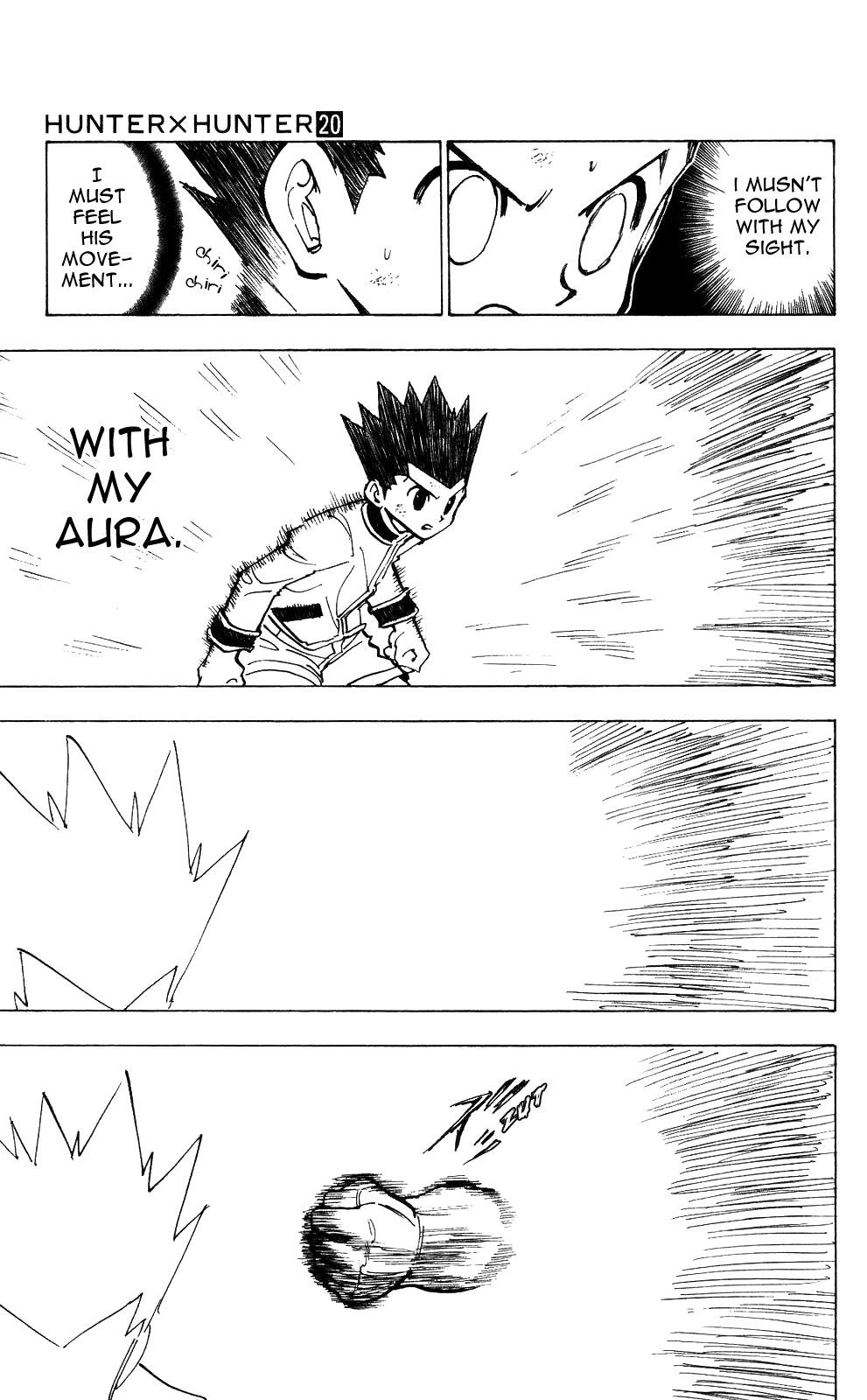Hunter x Hunter Manga Chapter 210 page 11 - Weakness: Part 3