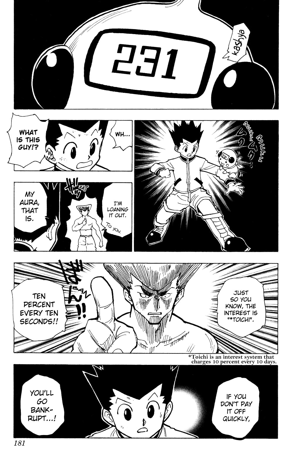 Hunter x Hunter Manga Chapter 210 page 15 - Weakness: Part 3