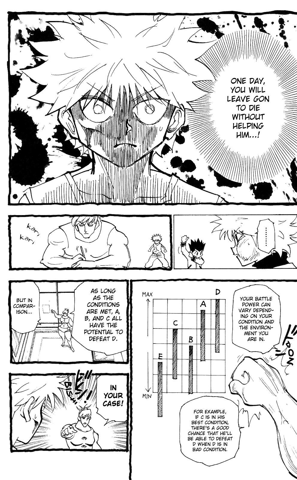 Hunter x Hunter Manga Chapter 210 page 4 - Weakness: Part 3