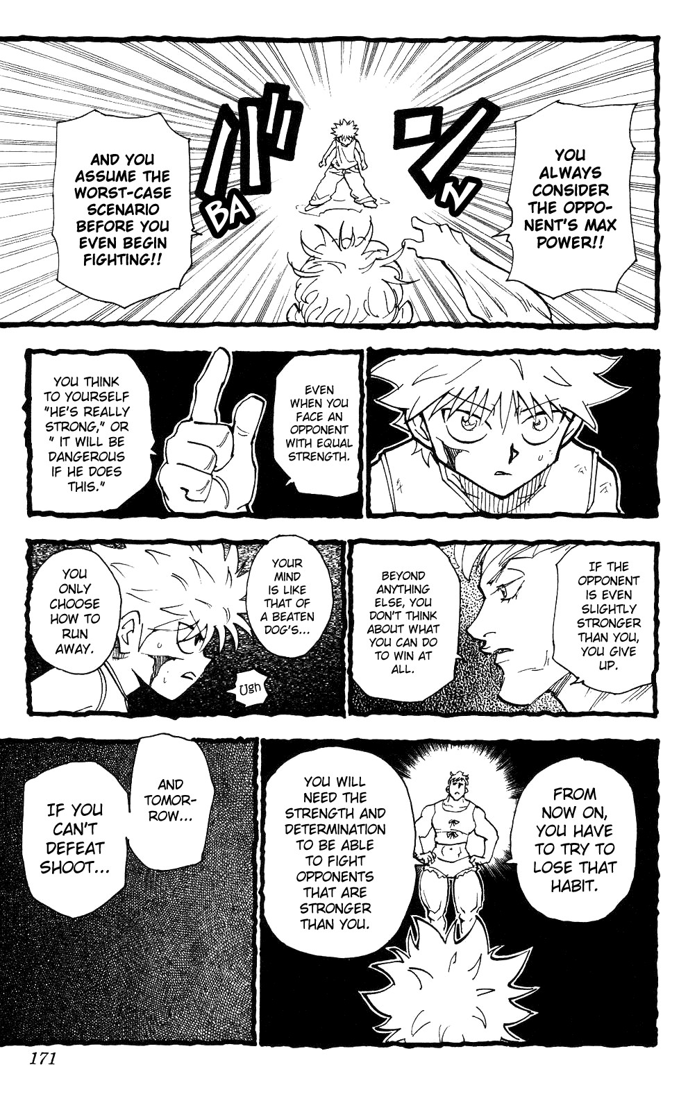 Hunter x Hunter Manga Chapter 210 page 5 - Weakness: Part 3