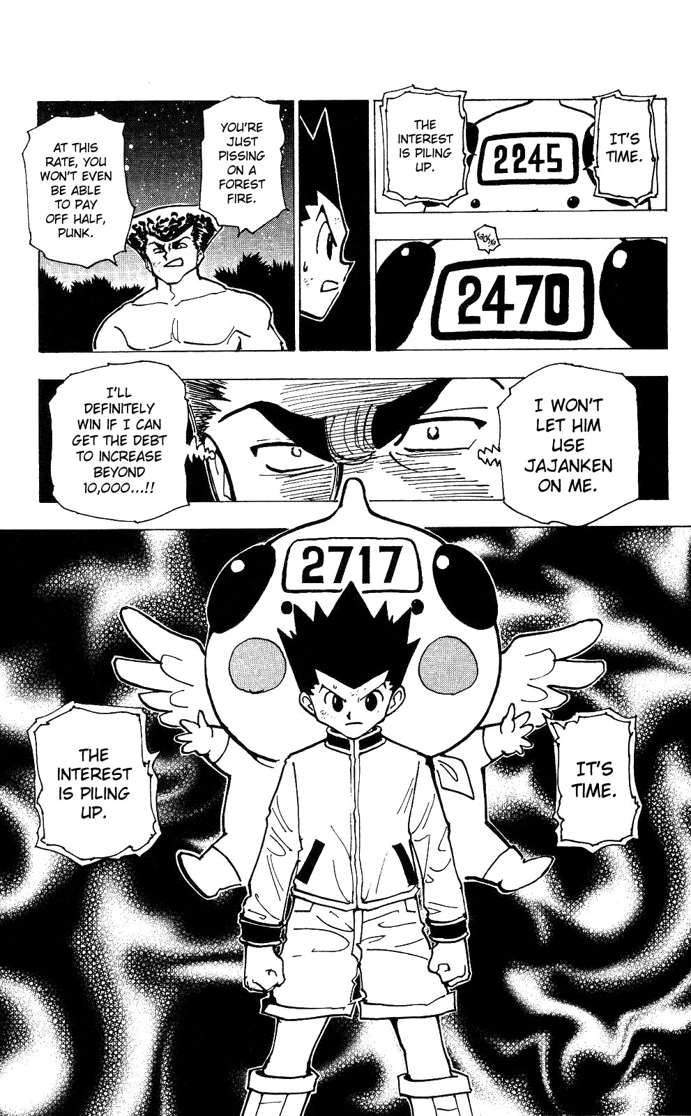 Hunter x Hunter Manga Chapter 211 page 13 - Loan Shark