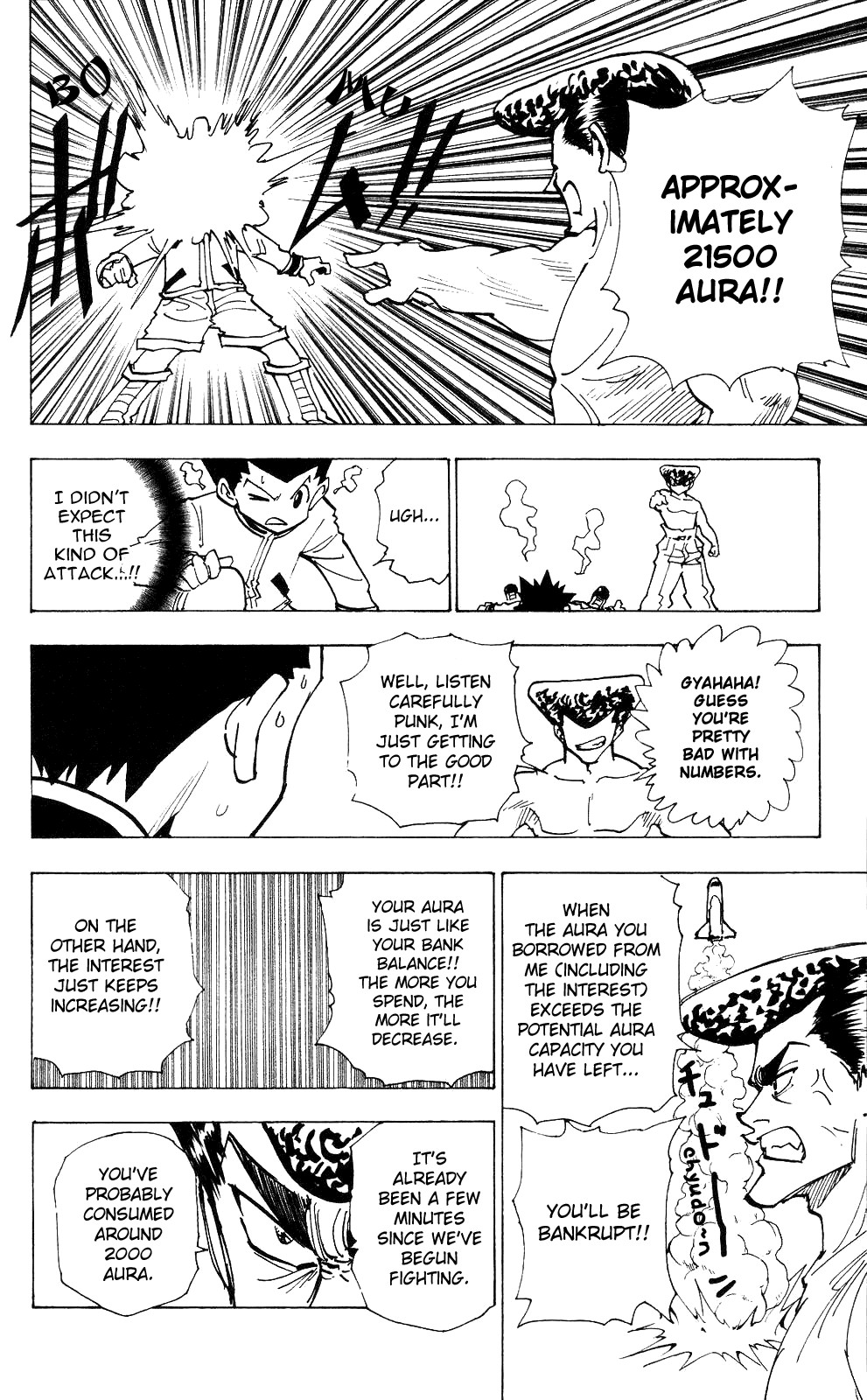 Hunter x Hunter Manga Chapter 211 page 6 - Loan Shark
