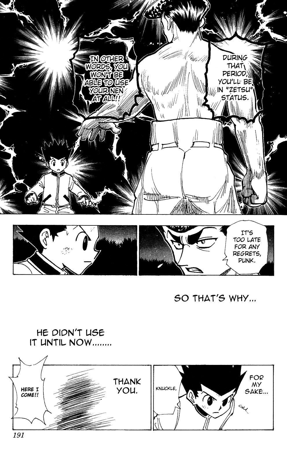 Hunter x Hunter Manga Chapter 211 page 9 - Loan Shark