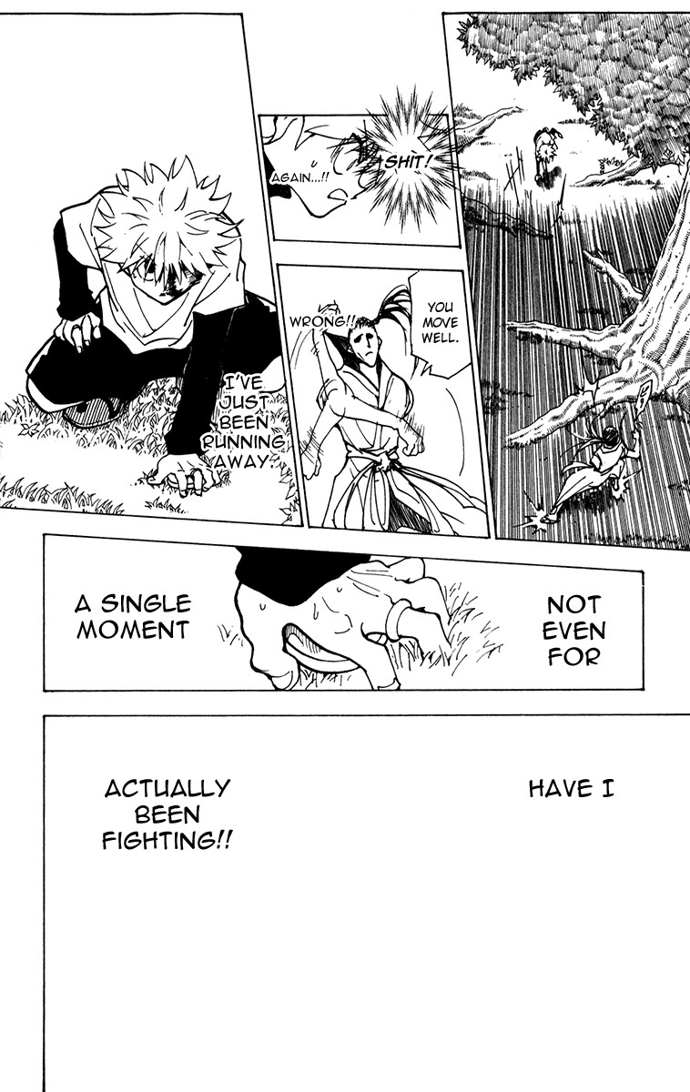 Hunter x Hunter Manga Chapter 212 page 10 - Water Breaking