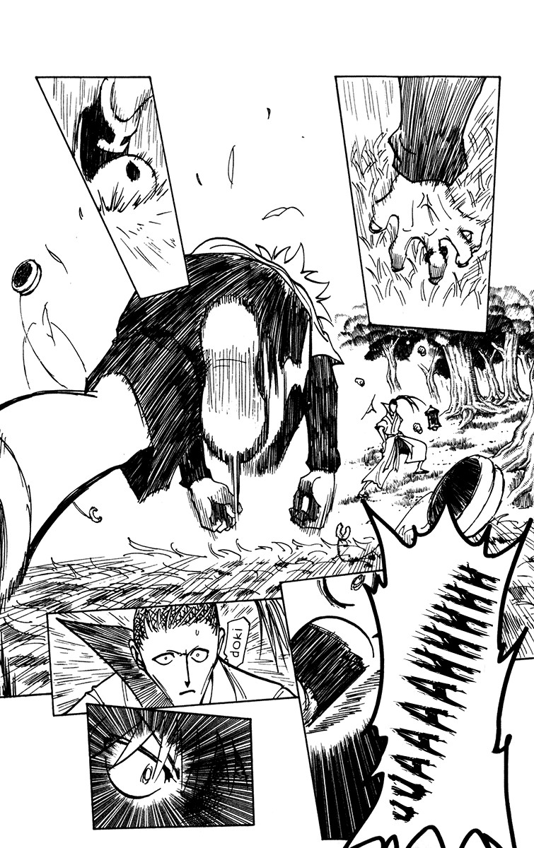 Hunter x Hunter Manga Chapter 212 page 11 - Water Breaking