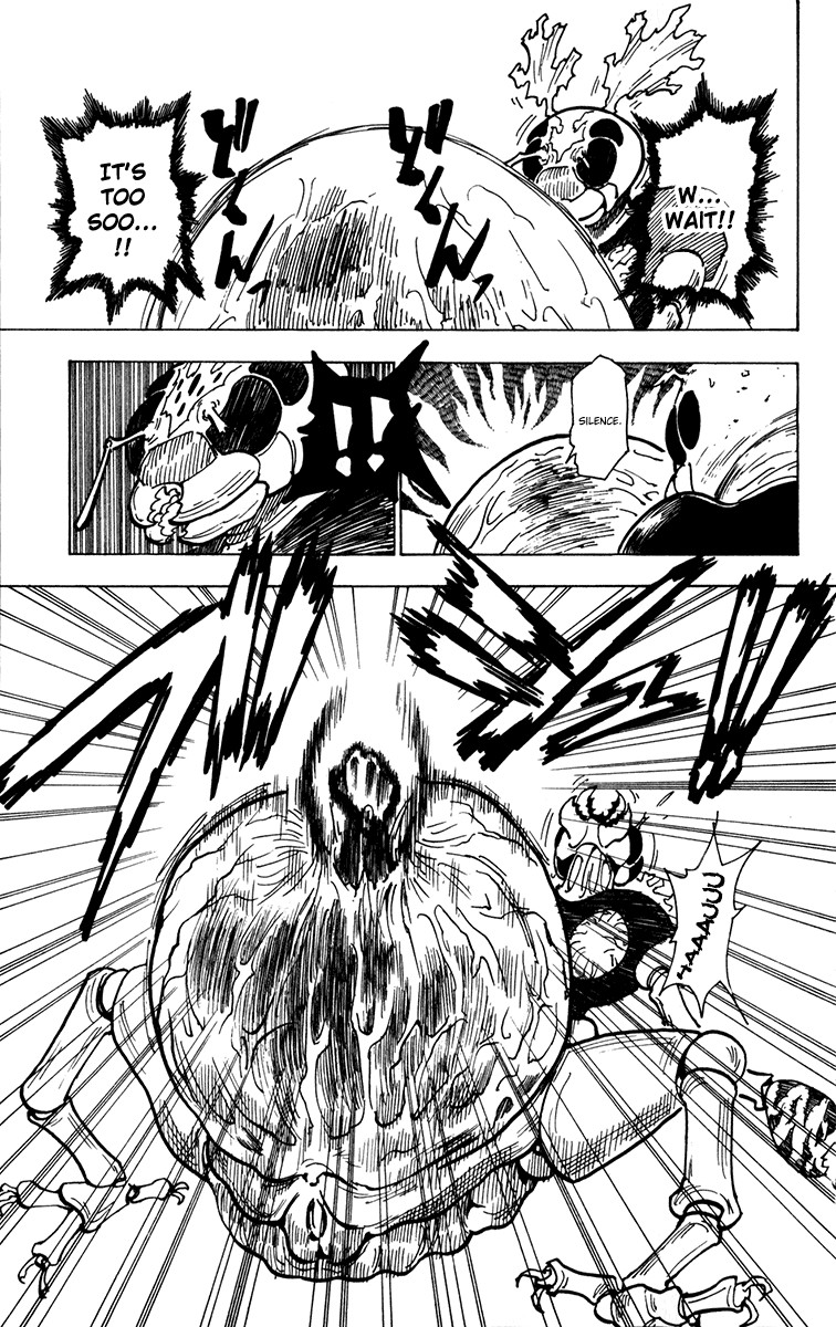 Hunter x Hunter Manga Chapter 212 page 15 - Water Breaking