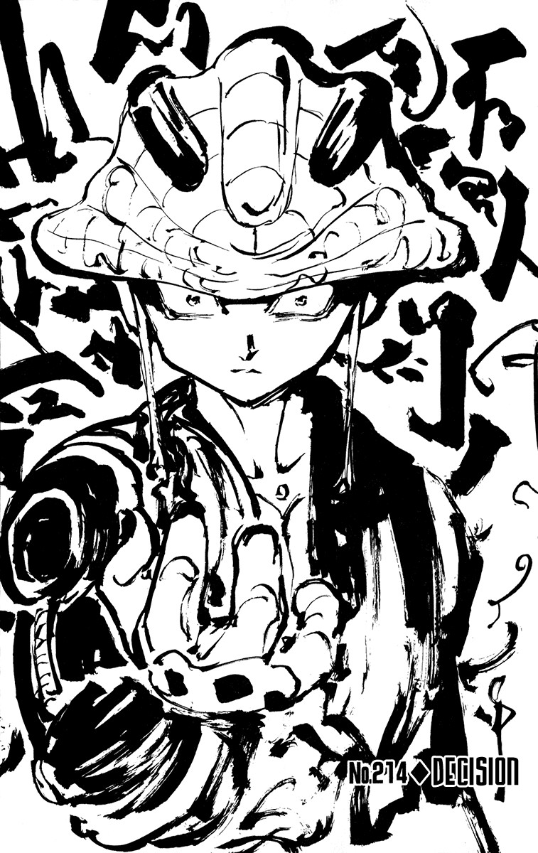 Hunter x Hunter Manga Chapter 214 page 1 - Results