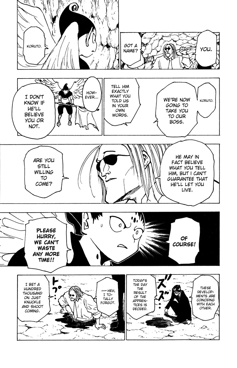 Hunter x Hunter Manga Chapter 214 page 11 - Results