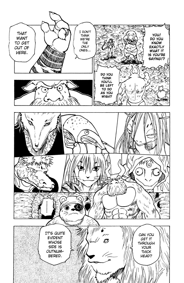Hunter x Hunter Manga Chapter 214 page 9 - Results
