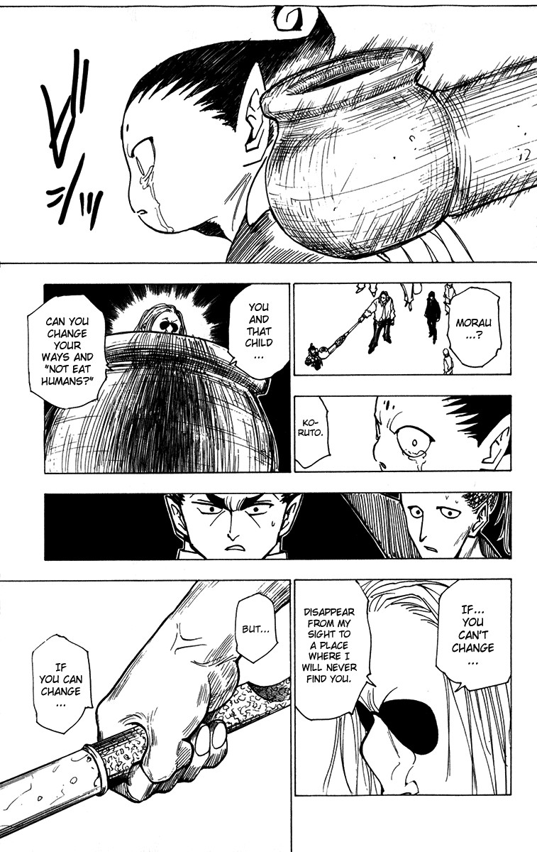 Hunter x Hunter Manga Chapter 215 page 13 - Last Words