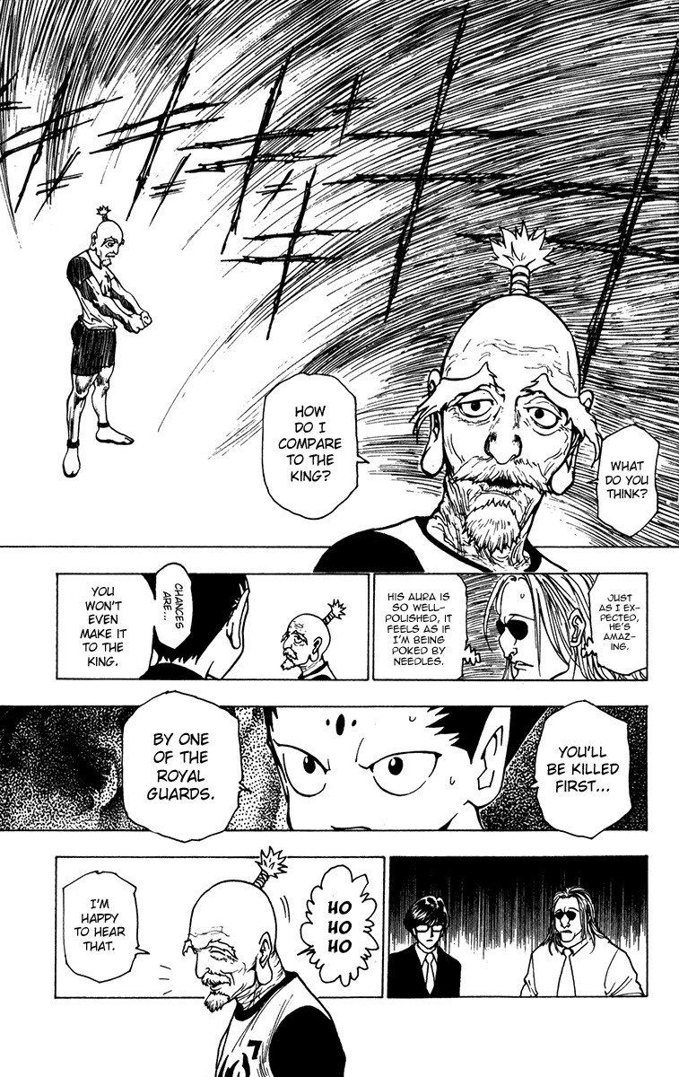 Hunter x Hunter Manga Chapter 215 page 3 - Last Words