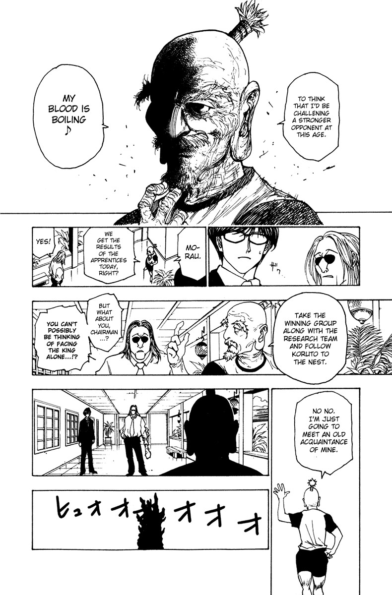 Hunter x Hunter Manga Chapter 215 page 4 - Last Words