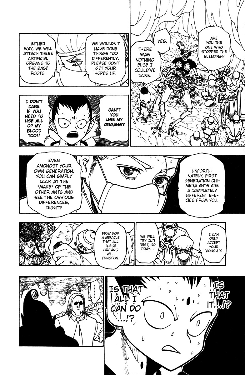 Hunter x Hunter Manga Chapter 215 page 6 - Last Words