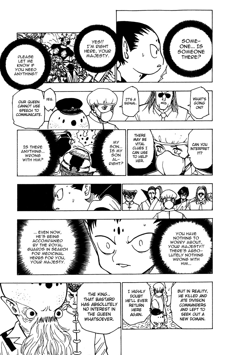 Hunter x Hunter Manga Chapter 215 page 7 - Last Words