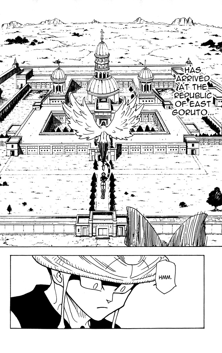 Hunter x Hunter Manga Chapter 216 page 10 - Republic of East Gorteau