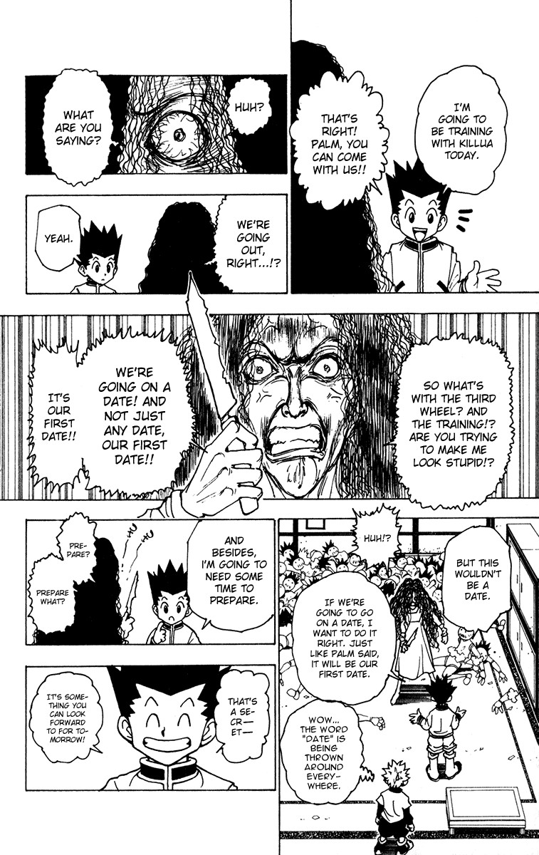 Hunter x Hunter Manga Chapter 217 page 10 - Meat Orchard