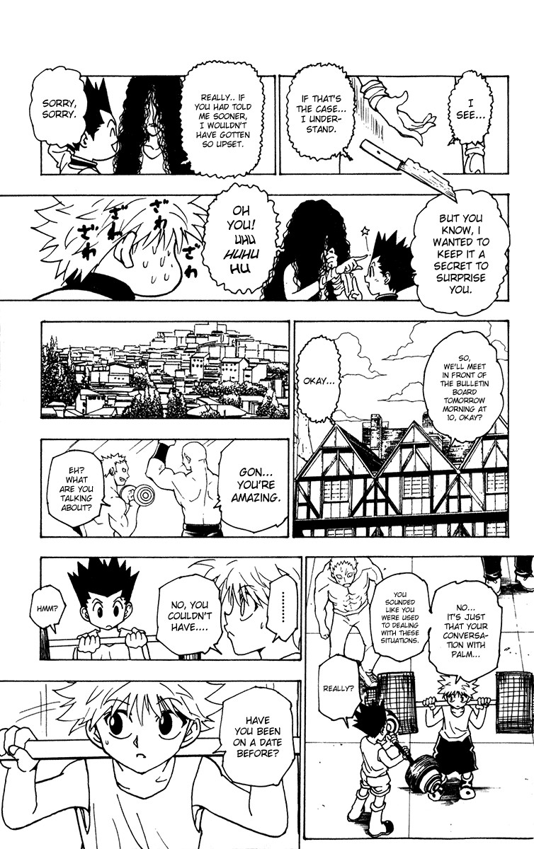 Hunter x Hunter Manga Chapter 217 page 11 - Meat Orchard