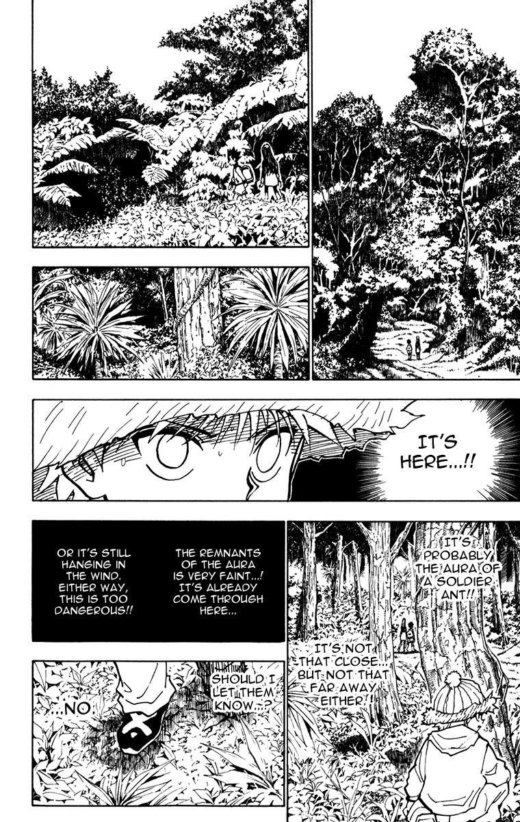 Hunter x Hunter Manga Chapter 218 page 10 - Confession