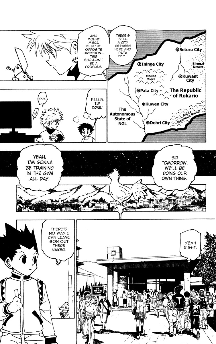 Hunter x Hunter Manga Chapter 218 page 7 - Confession