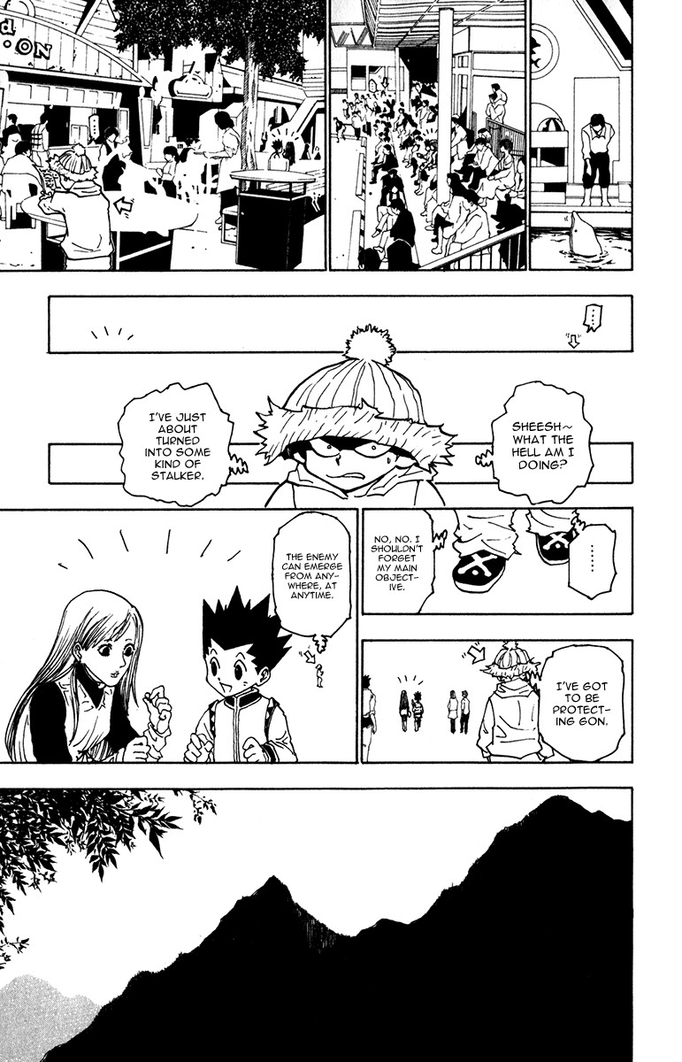 Hunter x Hunter Manga Chapter 218 page 9 - Confession