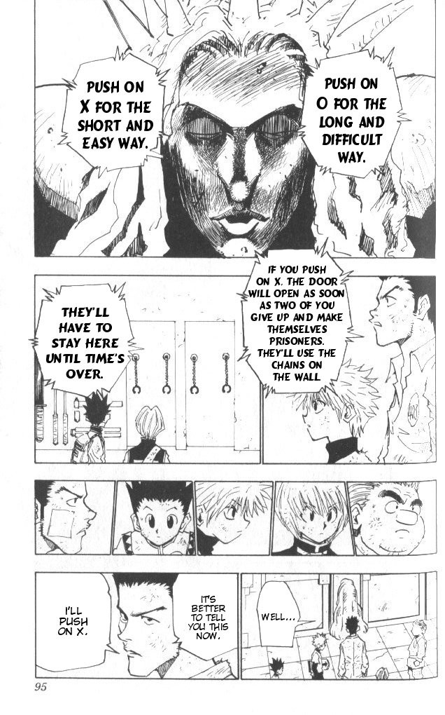 Hunter x Hunter Manga Chapter 22 page 10 - The Last Question