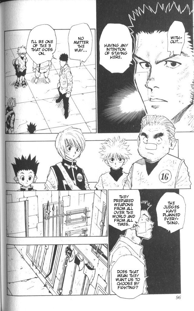 Hunter x Hunter Manga Chapter 22 page 11 - The Last Question