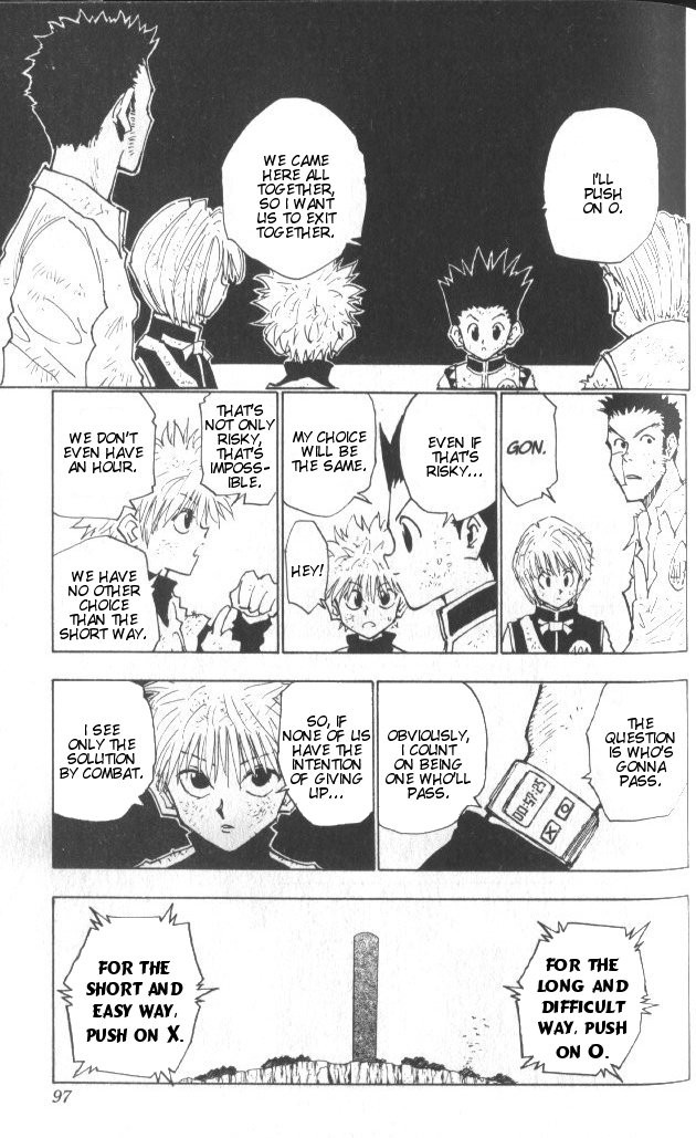 Hunter x Hunter Manga Chapter 22 page 12 - The Last Question