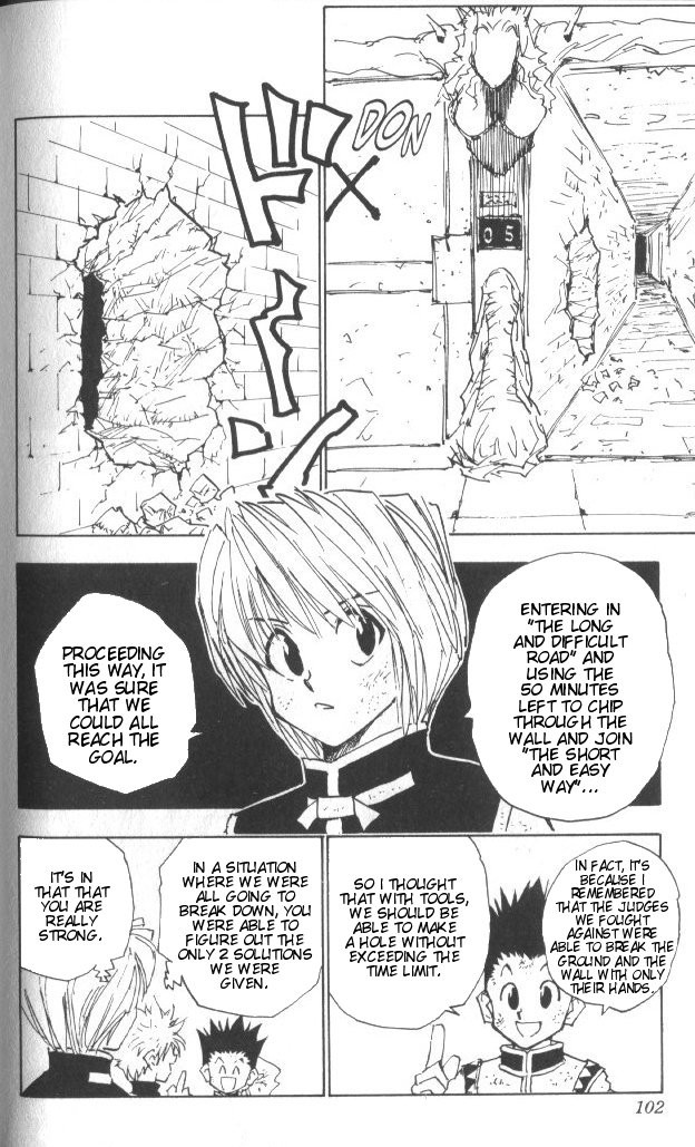Hunter x Hunter Manga Chapter 22 page 17 - The Last Question