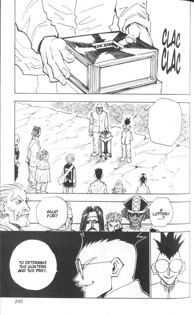 Hunter x Hunter Manga Chapter 22 page 20 - The Last Question