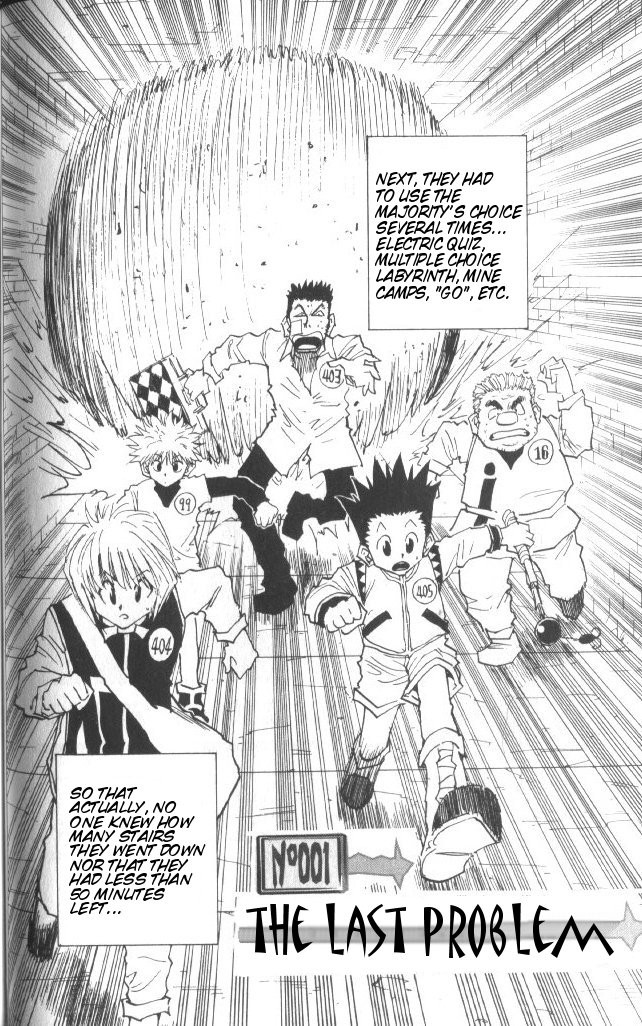 Hunter x Hunter Manga Chapter 22 page 3 - The Last Question