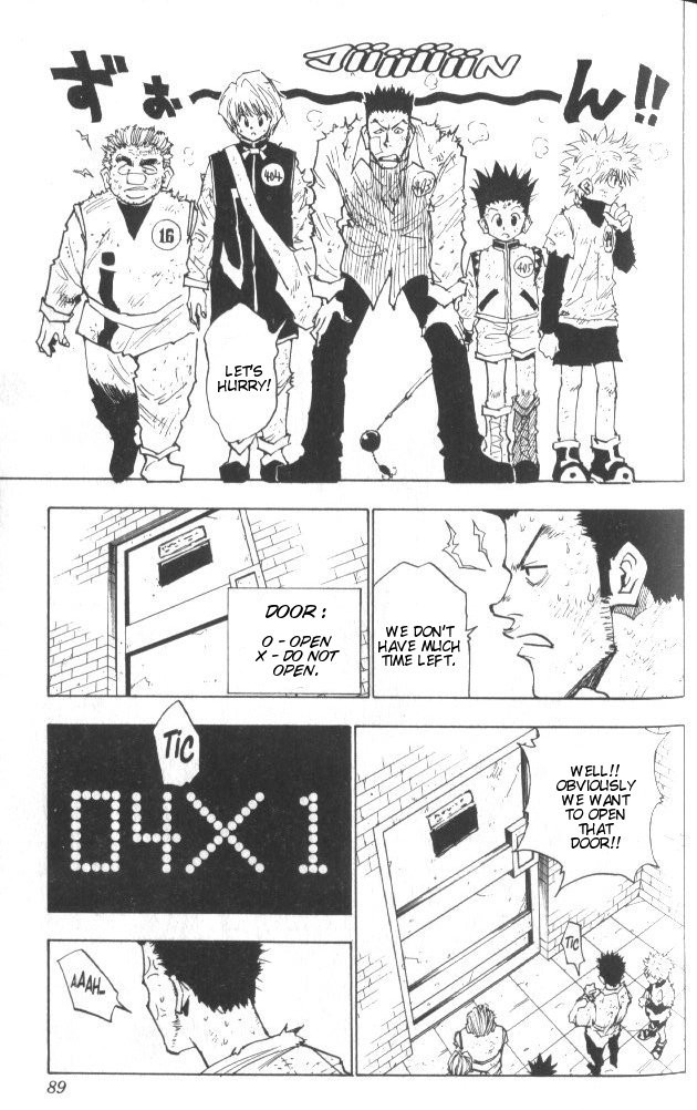 Hunter x Hunter Manga Chapter 22 page 4 - The Last Question