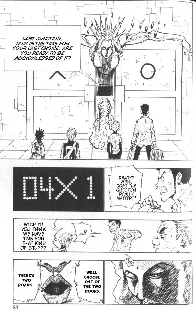 Hunter x Hunter Manga Chapter 22 page 8 - The Last Question