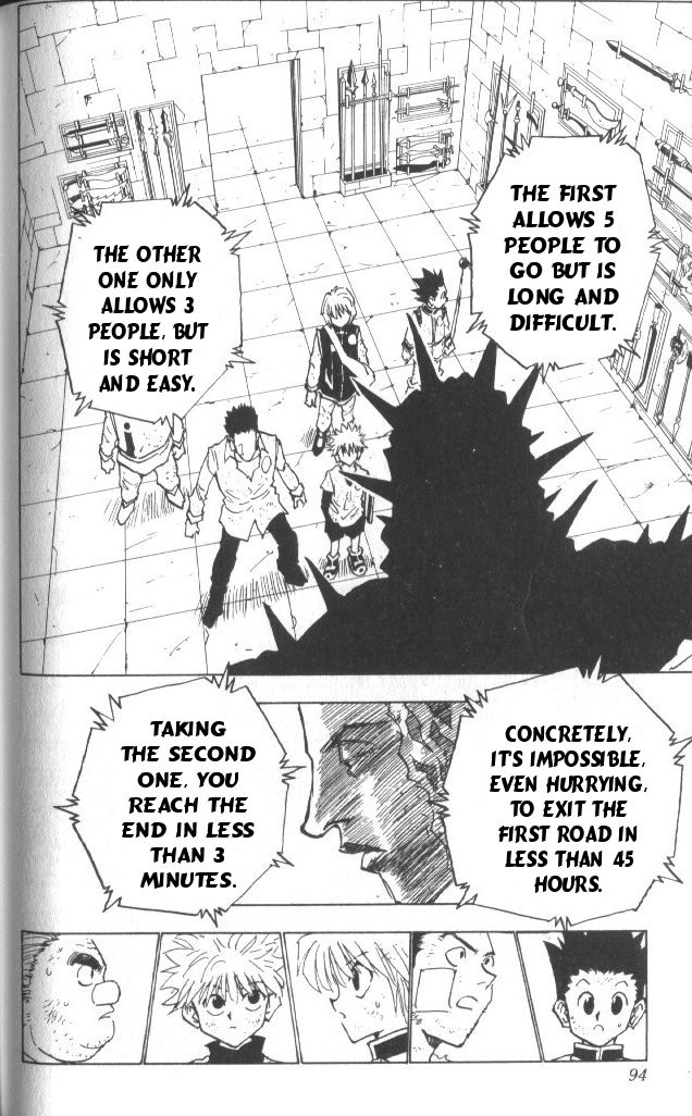 Hunter x Hunter Manga Chapter 22 page 9 - The Last Question