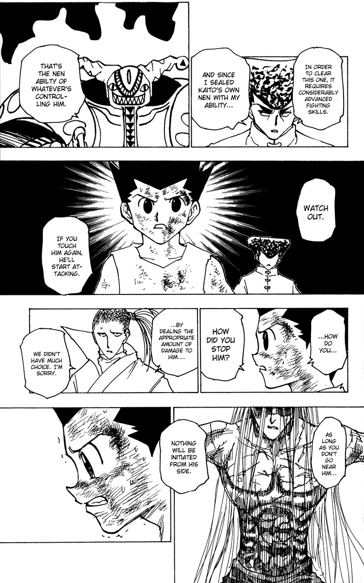 Hunter x Hunter Manga Chapter 222 page 13 - Reunion: Part 3