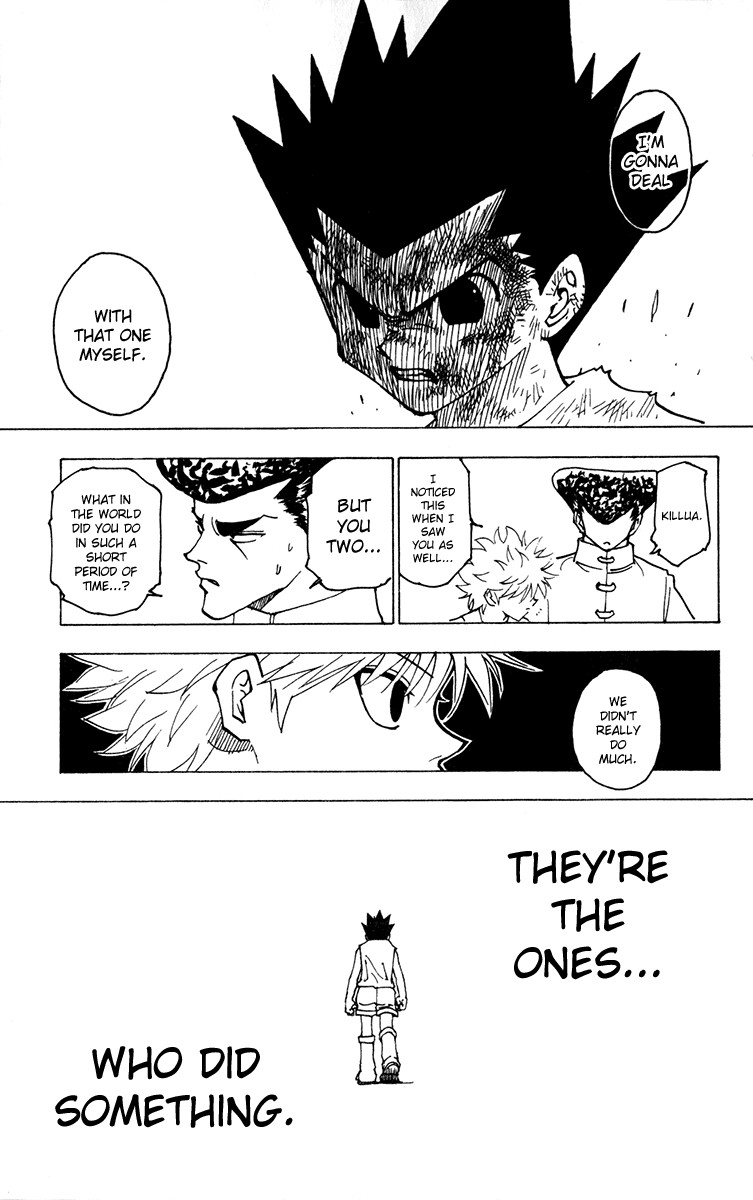 Hunter x Hunter Manga Chapter 222 page 15 - Reunion: Part 3