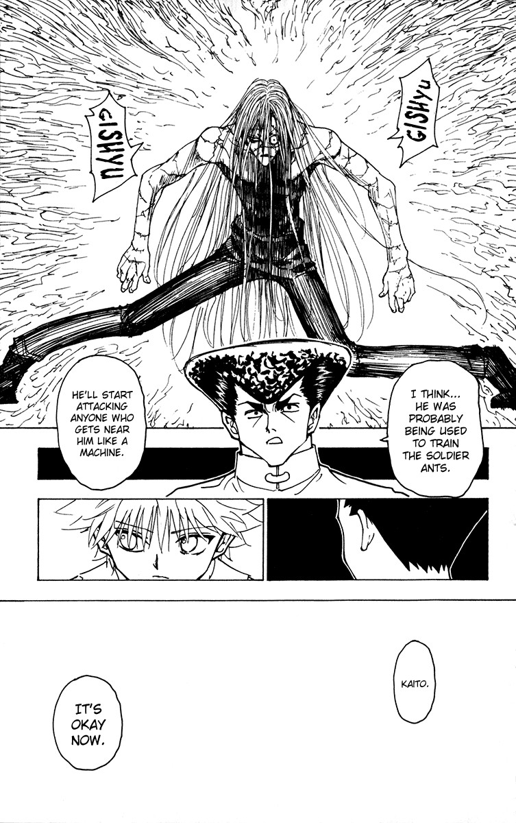 Hunter x Hunter Manga Chapter 222 page 5 - Reunion: Part 3