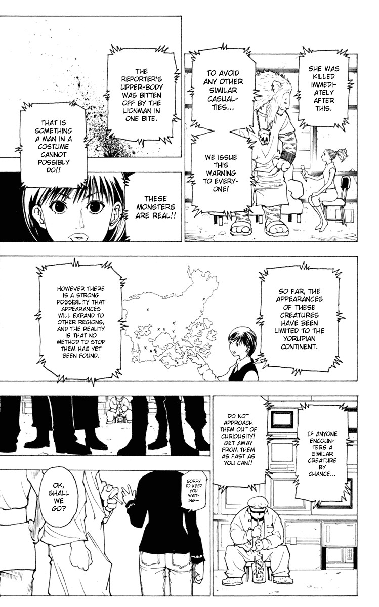 Hunter x Hunter Manga Chapter 224 page 3 - 10: Part 2