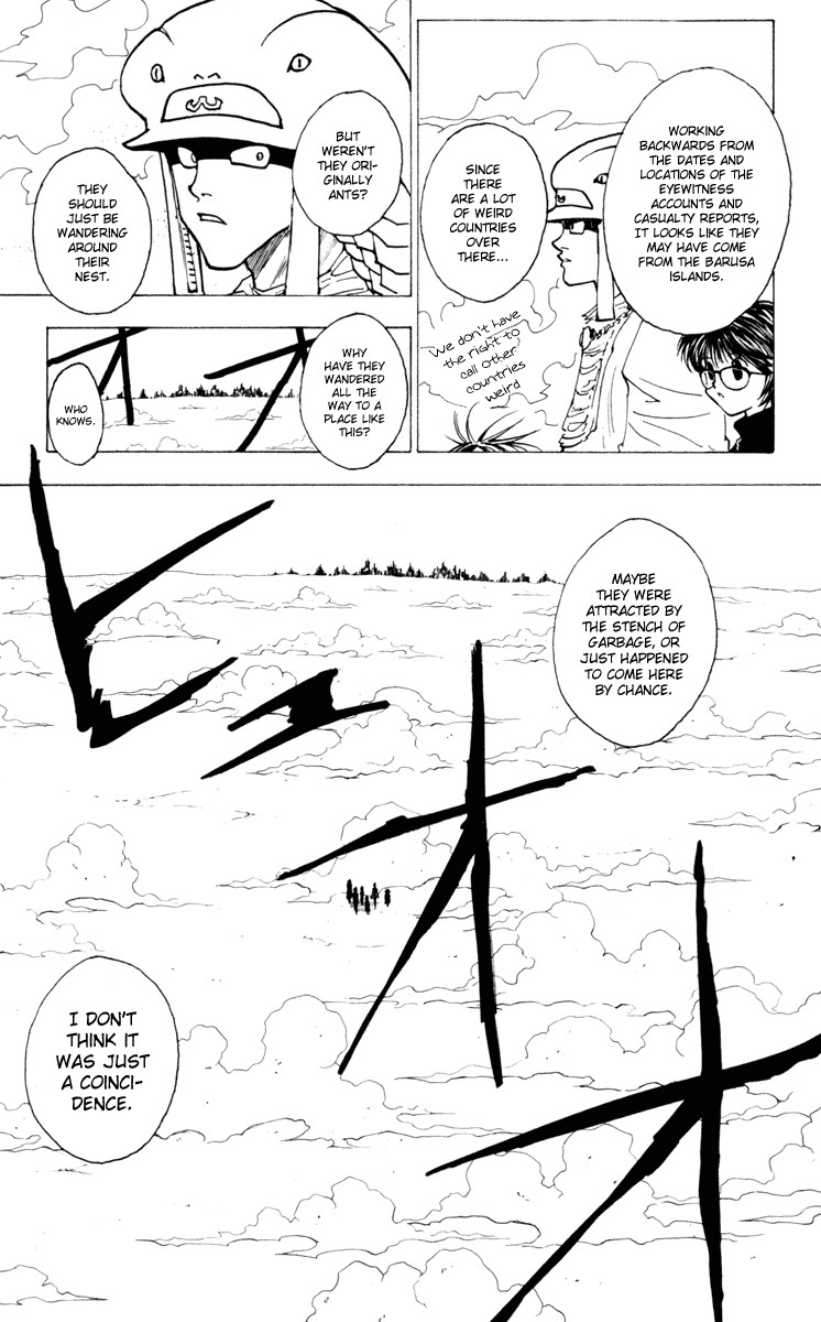 Hunter x Hunter Manga Chapter 224 page 5 - 10: Part 2