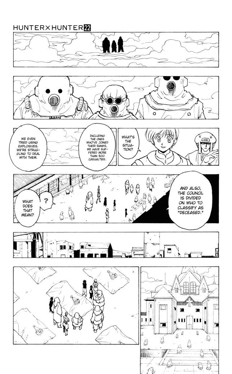 Hunter x Hunter Manga Chapter 224 page 7 - 10: Part 2